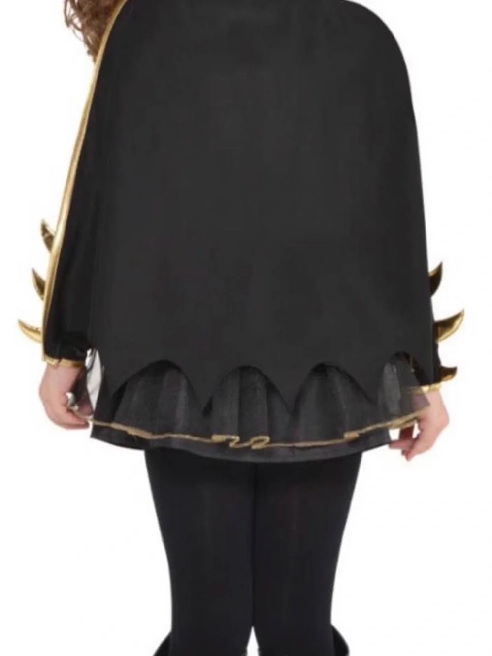DC Batgirl Costume - Black and Gold Toddler Outfit